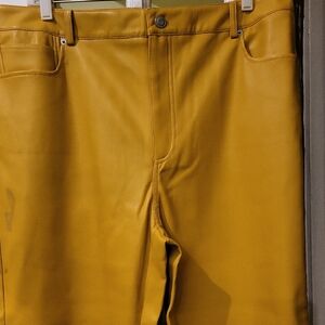 Avec Les Filles Mustard Yellow Pants From Anthropolgie